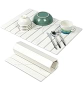 Large Stone Drying Mat for Kitchen Counter - 24"x16"Quick Drying Fast Absorbent Non-Slip kitchen ...