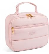 Small Cute Lunch Bag for Girls & Women - Aesthetic Quilted Insulated Lunch Box for School or Work...
