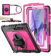 SEYMAC stock Case for Samsung Galaxy Tab S8 Plus/ S7 FE Case 12.4'' with Screen Protector Pencil ...