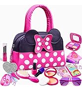 Kaodezhu Pretend Play Purse for Little Girls-Toddler Purse Set Pretend Play Makeup Toys for 3 4 5...