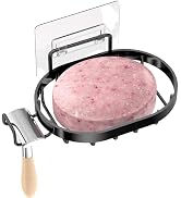 MASADI Soap Dish Holder, Wall Mounted Soap Tray with Drainage, Shampoo Bar Caddy for Shower Wall,...