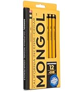 Mongol Classic Incense Cedar #2 Pencil - 12-Pack - Unsharpened, European Graphite Core, US Grown ...