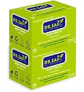 Dr.Easy Dryer Sheets Free & Clear Plant Based all ingredients for Sensitive Skin 320 Ct 100% Rayo...
