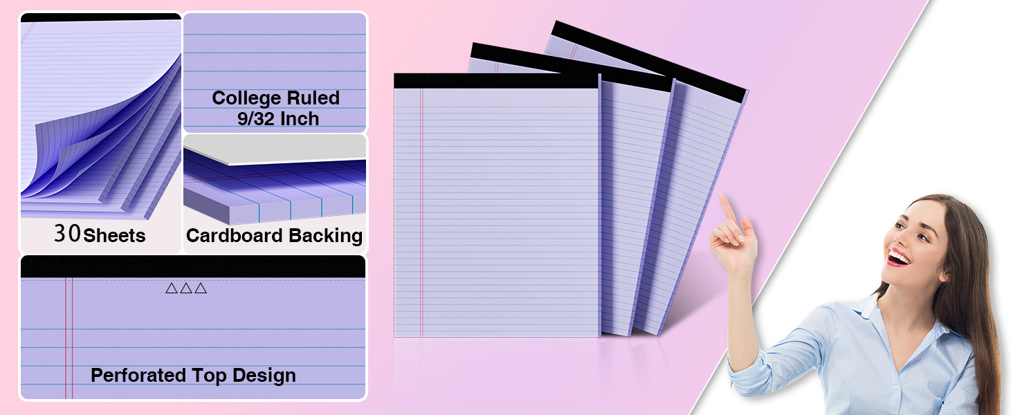 note pads 8.5 x 11