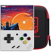 Miyoo Mini Plus with Portable Case Retro Emulator Handheld Game Console Latest Version with WiFi ...