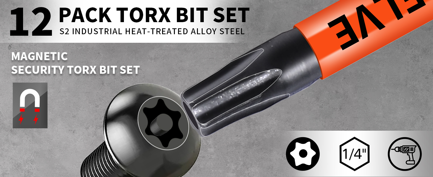 torx bit set torx bits security torx bit set star bits set torx security bit set