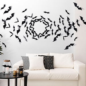 Realistic PVC Scary Bat Sticker