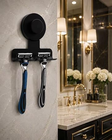suction cup razor holder for shower