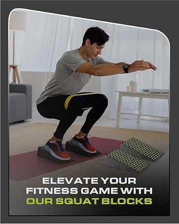 home workout equipment, exercise equipment for home, squat wedge, calf stretcher