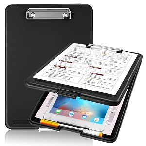 clipboard with storage