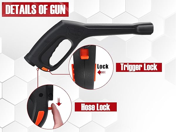 pressure washer gun extension wand