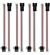 BTF-LIGHTING 20 Pairs JST SM 3 Pin Connectors for WS2812B WS2811 WS2812 WS2814 SK6812 FOCB CCT LE...