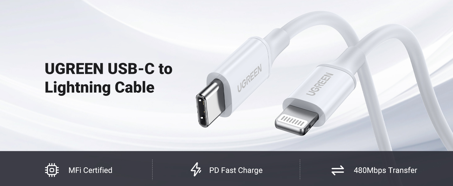 USB C to lightning Cable