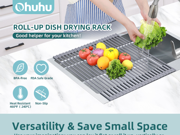 dish drainers for kitchen sink