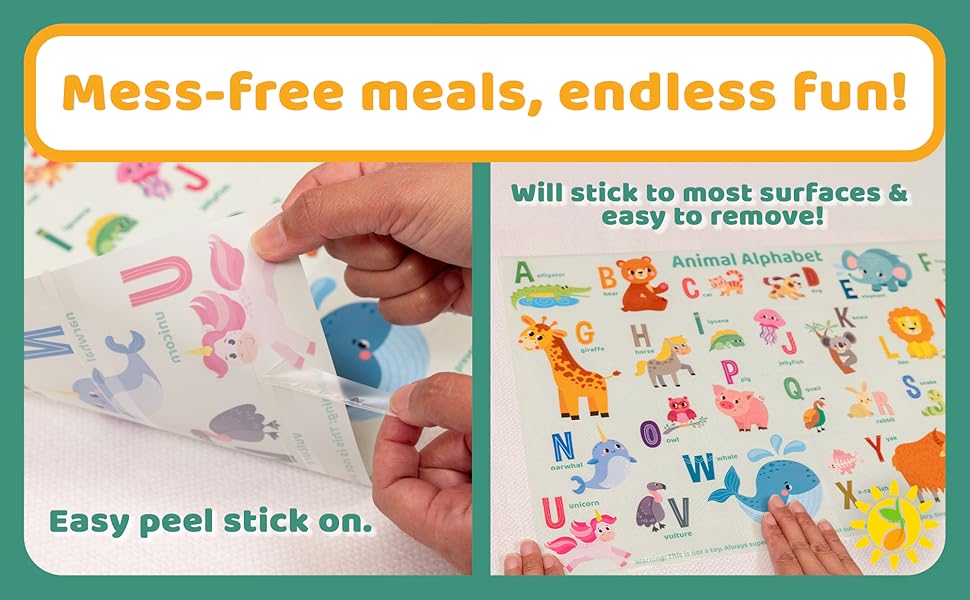 Disposable Placemats ABC Set 1 more lifestyle