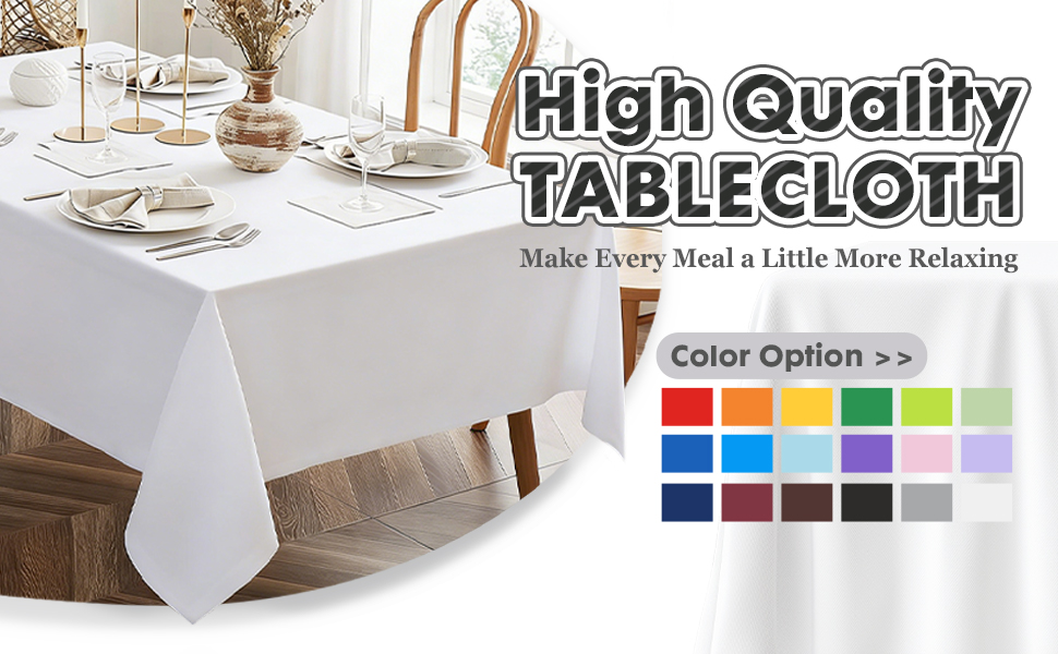 high quality tablecloth