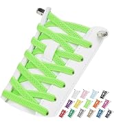 YSevenup No Tie Shoe laces for Adults and Kids Stretchy for Sneakers Adjustable Flat Style Shoelaces