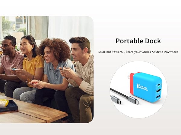 Portable Switch Dock Charger