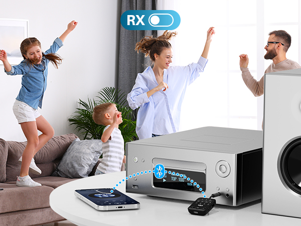 bluetooth receiver for home stereo