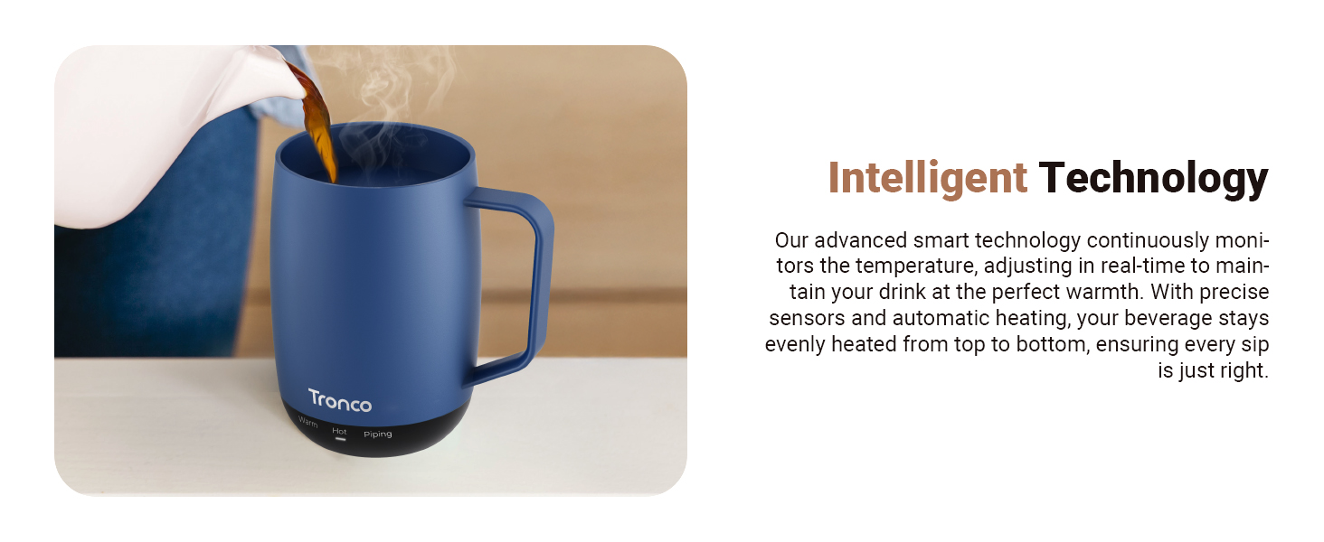 self heating coffee mug