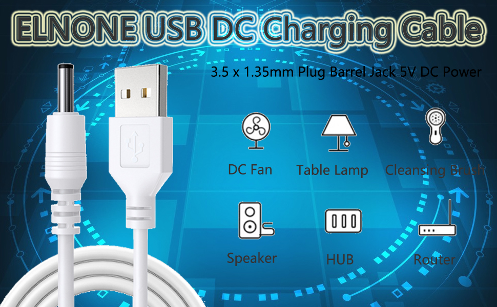usb to 5v dc cable