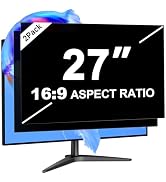 LUSA DESIGN 27 Inch Privacy Screen for Computer Monitor 16:9 Aspect Ratio, Eye Protection Anti Bl...