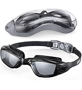 Aegend Swim Goggles, Swimming Goggles No Leaking Full Protection Adult Men Women Youth