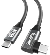 SMALLRIG USB4 40Gbps USB-C Cable, 240W Fast Charging & 8K@60Hz Video & 40Gbps Data Transfer, 35cm...