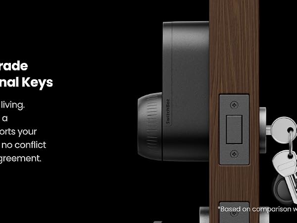Smart Lock Ultra with Keypad Touch, Fingerprint Entry Door Lock