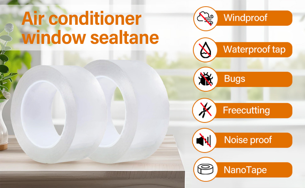 window tape for winter, window sealing tape, window draft blocker, cold weather window sealer,