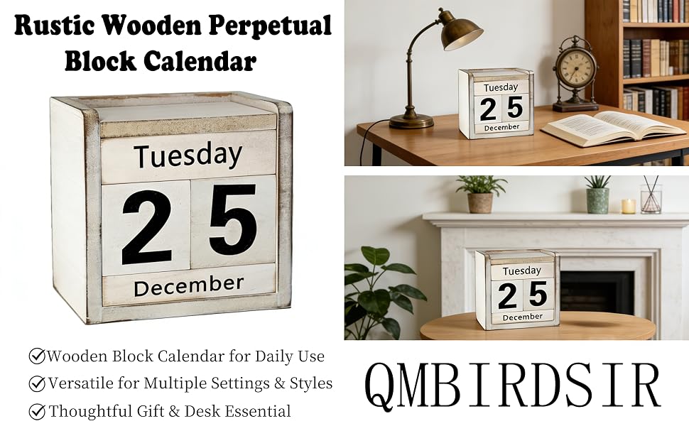 block calendar