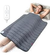 Comfytemp Far Infrared Large Heating Pad 27"×35" for Deeper Back & Period Relaxation, FSA Eligibl...