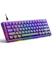 LAMA 60% Mechanical Gaming Keyboard, Full-Key Hot-Swap DIY Custom Keyboard, 16 RGB Backlight Mode...