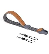 FALCAM Camera Wrist Strap,Adjustable Quick Release Hand Strap with Quick Connector(Ash) -M00A3801