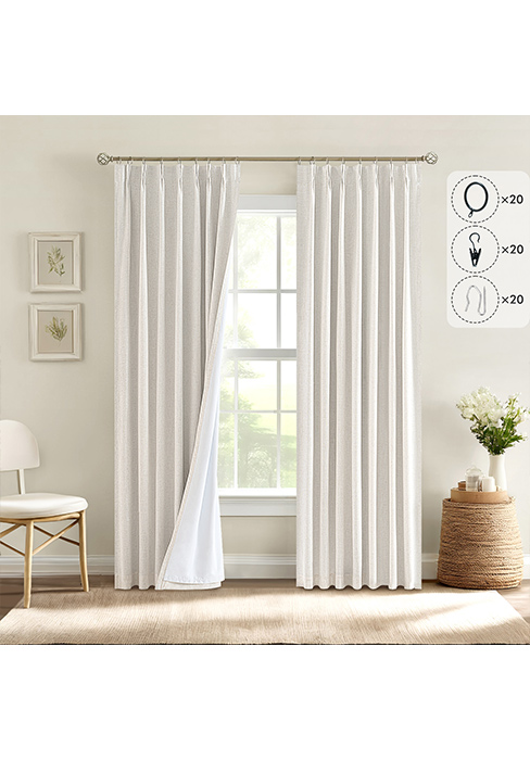 pinch pleat