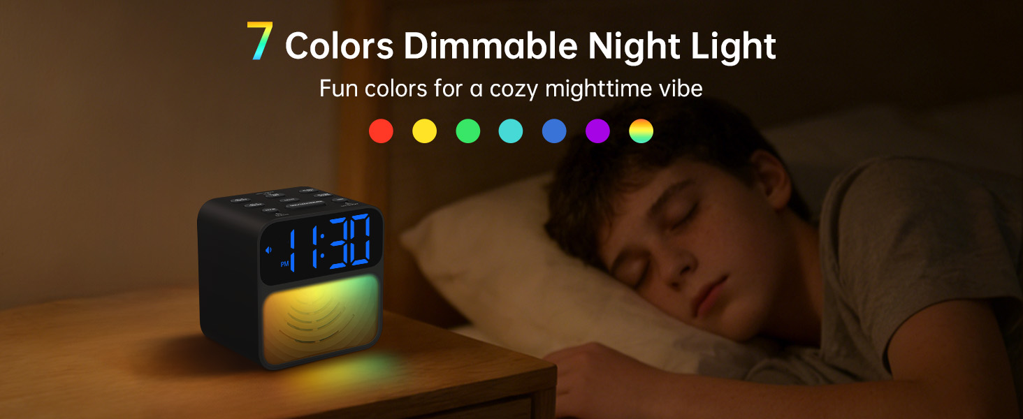 super loud alarm clock for heavy sleepers adults