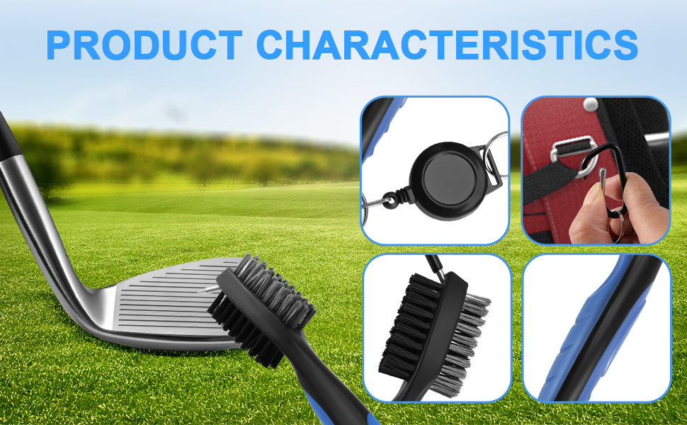 golf brush and groove cleaner