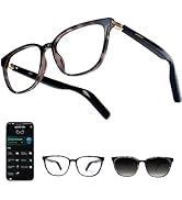 Ai Smart Glasses with Chat GPT, Bluetooth Translation Glasses for Men Women with 164 Languages, C...