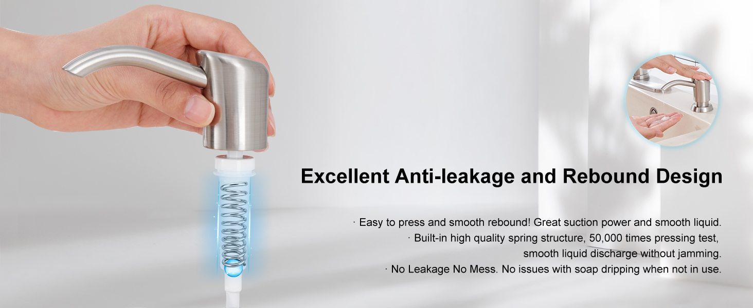 Soap Dispenser for Kitchen Sink