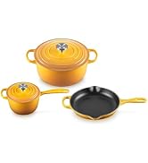 Le Creuset Enameled Cast Iron Signature Cookware Set, 5 pc, Nectar