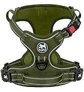 PoyPet No Pull Dog Harness, No Choke Reflective Dog Vest, Adjustable Pet Harnesses with Easy Cont...