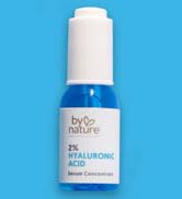 By Nature 2% Hyaluronic Acid Serum for Face & Neck – Deep Hydration Serum for Dry, Oily & Sensiti...