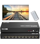 MT-VIKI Video Wall Controller 3x3, HDMI Video Wall Support UHD 4K Input & 1080P Output for 9 TV S...