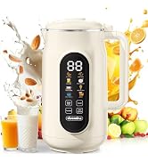 Arcmira 10 in-1 Automatic Nut Milk Maker Machine 42oz 10 Blade Homemade Almond, Soy, Oat, Juice, ...