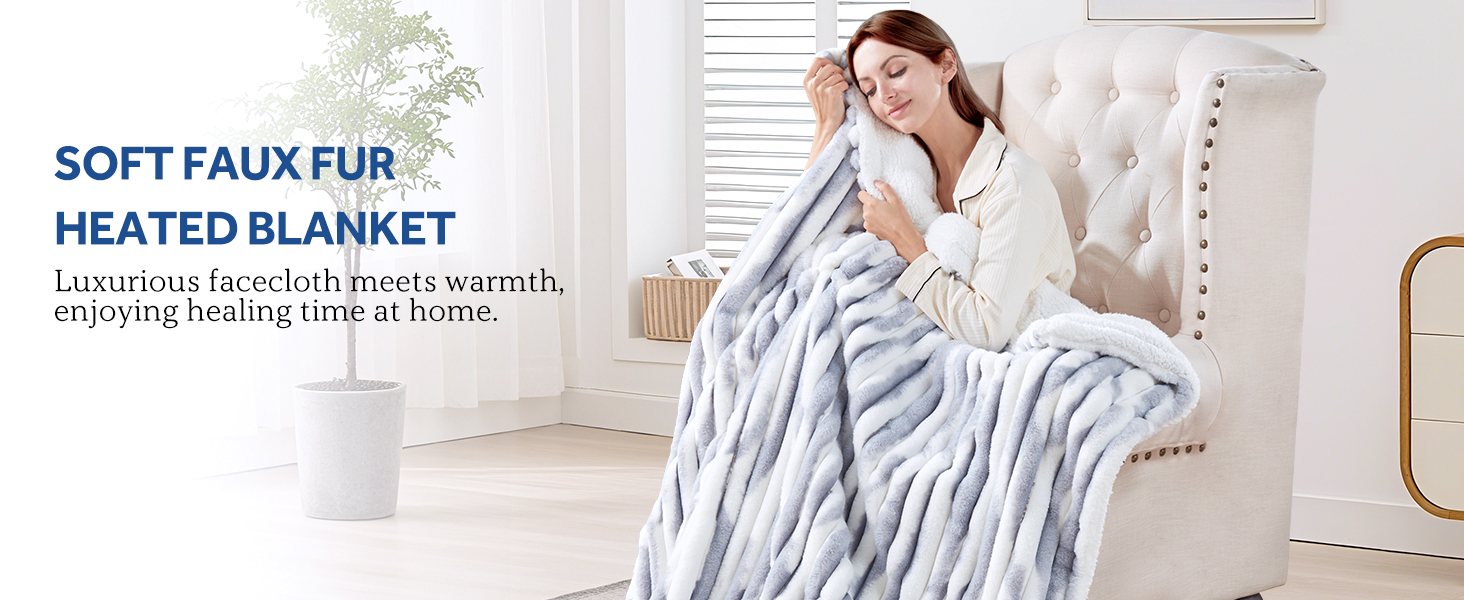 electric blanket throw