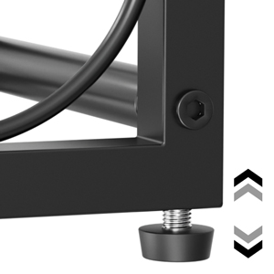 Adjustable Foot Pads — Always Stable, Never Wobbles