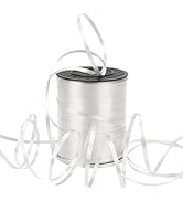 Laviria 600 Yards Curling Ribbon, Balloon String Roll Ribbon and Bows for Gift Wrapping Birthday ...