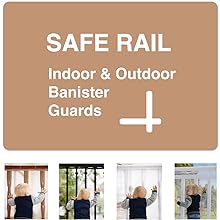 Roving Cove banister guard for baby safety