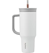 Owala Stainless Steel Triple Layer Insulated Travel Tumbler with Spill Resistant Lid, Straw, and ...