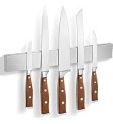 Magnetic Knife Holder for Wall, Knife Magnetic Strip Magnetic Knife Holder for Refrigerator Mount...